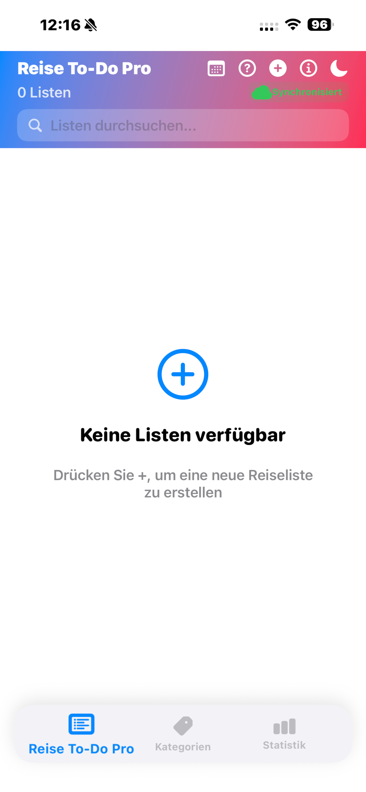 Reise To-Do Pro - Aufgabenlisten